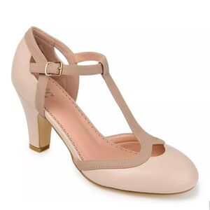 Journee Collection Women's Pink Olina Pump - 8.5 W